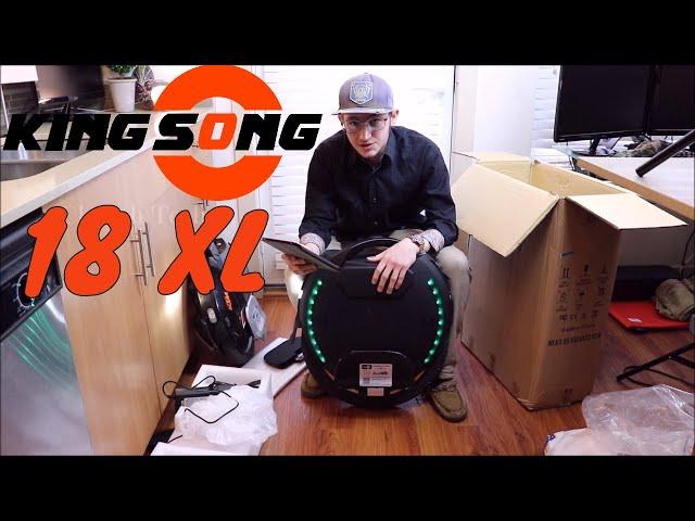 king Song 18XL Unboxing (Electric Unicycle)