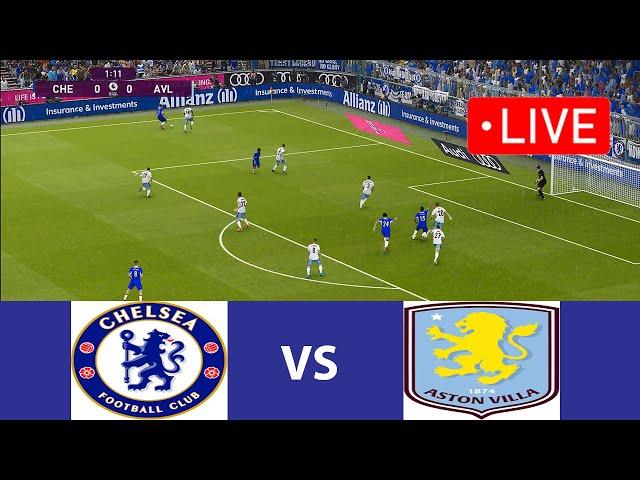 LIVE: Chelsea vs Aston Villa | Premier League I Chelsea Football Live Match I Pes 21