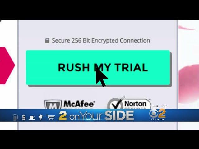 2 On Your Side: Free Trial Scams