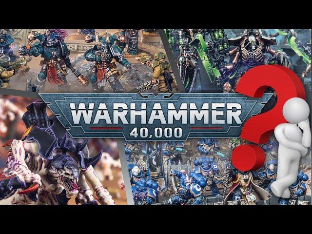 КАКУЮ АРМИЮ ВЫБРАТЬ В WARHAMMER 40000?