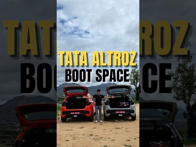 How much boot space does the Altroz have in its CNG and Diesel variants?