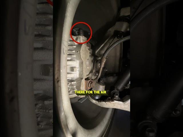 Always Place The Caliper Bleeder At The Top