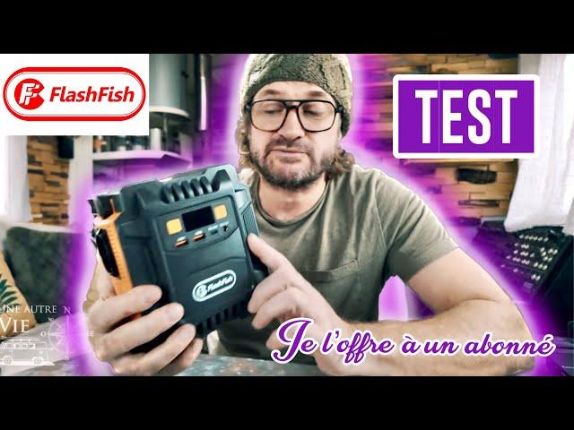 TEST ET ESSAI DU KIT CENTRALE SOLAIRE FLASHFISH #vanlife #autonomie