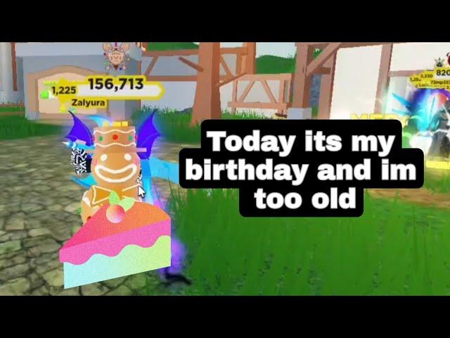 Today its my birthday and now im old || treasure Quest Roblox