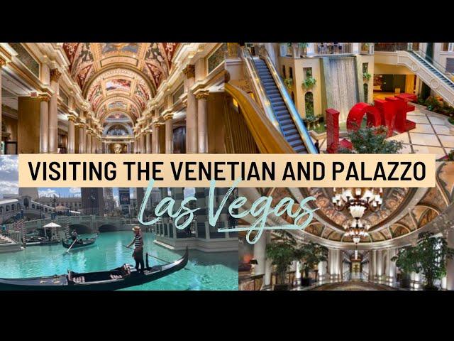 Venetian and Palazzo Las Vegas walk around tour