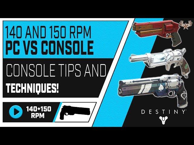 140/150 Hand cannon breakdown and tips: PC vs Console