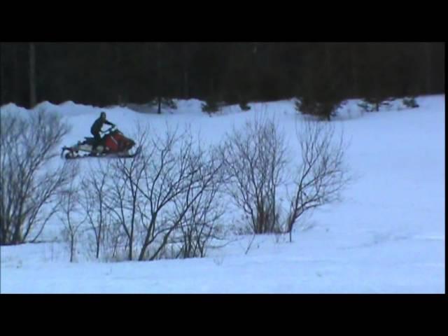 2015 Polaris Switchback Axys 800 Jaws Race Can