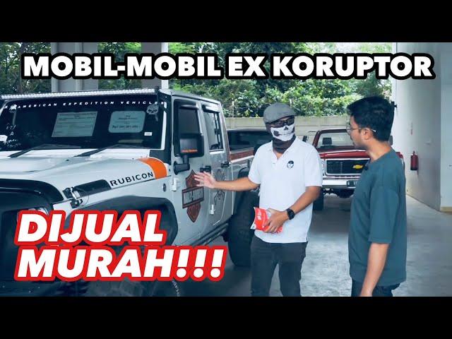 KPK Lelang Mobil Mobil ex Koruptor | Ft: Den Dimas