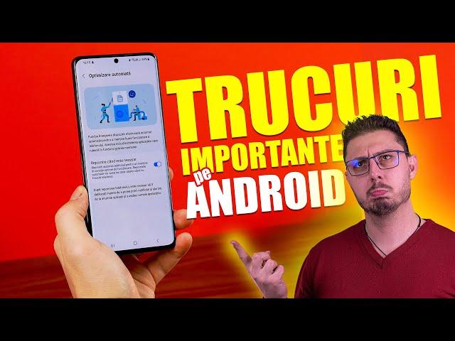 10 SUPER TRUCURI și SETĂRI pentru telefoanele cu Android | 2023