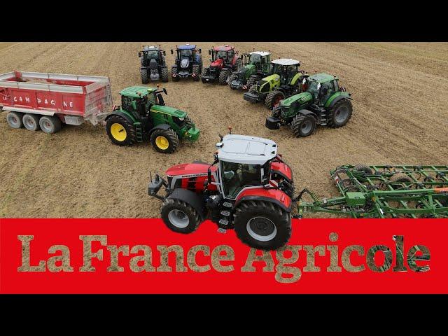 Comparatif : 8 Tracteurs de 280 ch à l'essai !