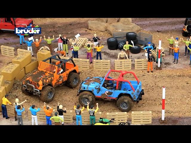 Bruder Toys Jeep Cross Country Racer - #02541 + 02542