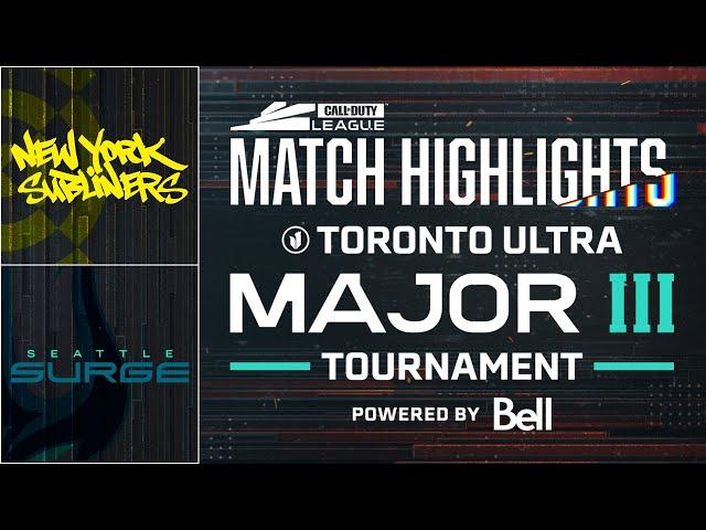 @C9COD  vs  @VancouverSurge   | Toronto Ultra Major III Highlights  | Day 1