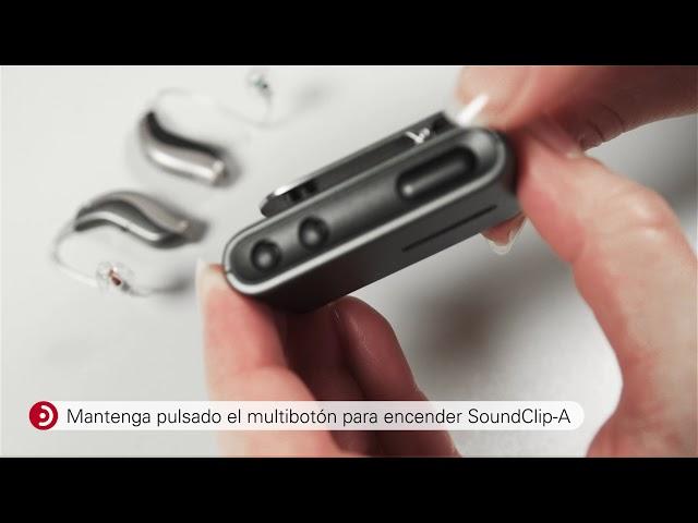 Emparejar SoundClip-A con audífonos Zerena de Bernafon