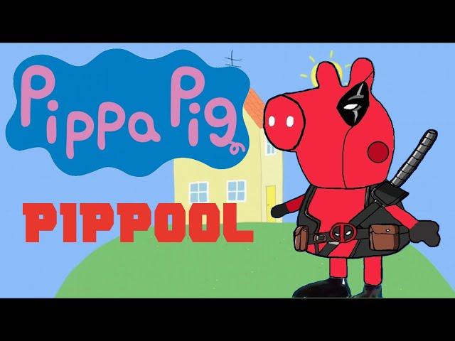 Pippa Pig - Pippa baila como Deadpool