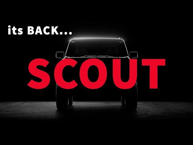 The Scout has RETURNED as an EV