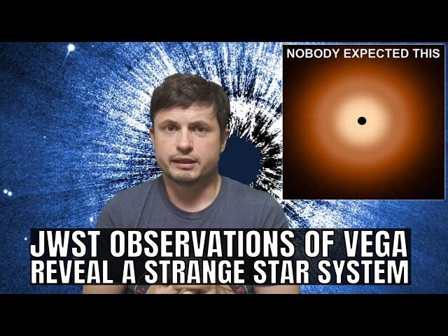 JWST Images of Iconic Star Vega Reveal Unexplained Missing Features