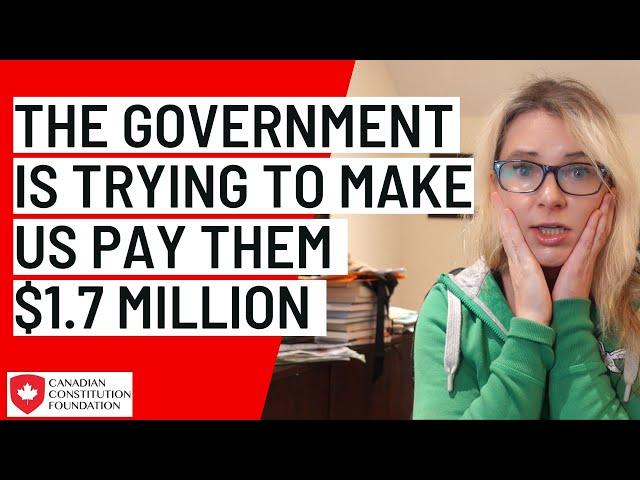 The government is trying to make us pay them $1.7 million!! We are fighting back