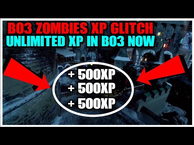 *2021* BO3 ZOMBIES XP GLITCH! GET UNLIMITED XP IN BO3 NOW! NEW BLACK OPS 3 COD GLITCHES! BO3 XP NOW!