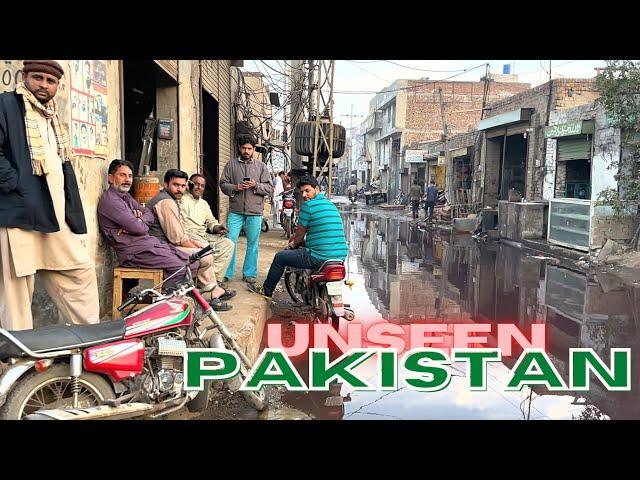 FAISALABAD INDUSTRIAL WALKING TOUR ▪︎ UNSEEN STREETS OF PAKISTAN 4k60 walking in Faisalabad Pakistan