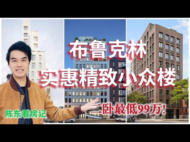 【陈东看房记】全新三栋布鲁克林小众精品楼介绍 二卧仅99万起！买家曾错过最佳购买时机 #安家纽约陈东微信doncmrbi  #纽约买房 #纽约地产经纪