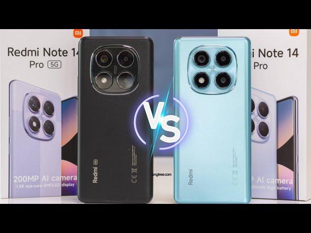 مقایسه ردمی نوت ۱۴ پرو فایوجی و ردمی نوت ۱۴ پرو فورجی | Redmi Note 14 Pro 5G vs 4G