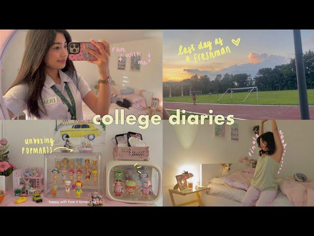 COLLEGE DIARIES | Bye Frosh Year, Hair Care, Popmart Unboxing 