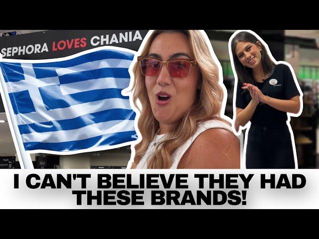 Visiting Sephora in Greece For The FIRST TIME! | I Couldn’t Believe They Had These Brands 