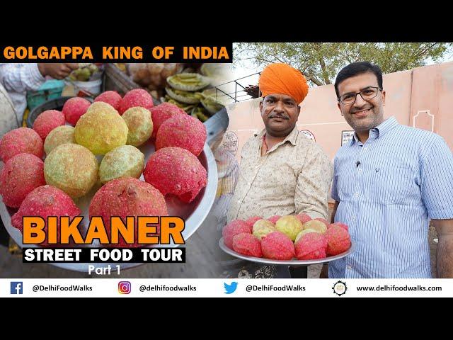 121 Golgappa King of India | केसरिया Street Food tour of Bikaner +  Chhata & Soda + kadhi Pichka