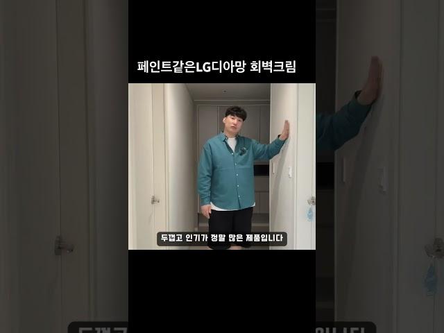 페인트같은 LG디아망 회벽크림~!!!!