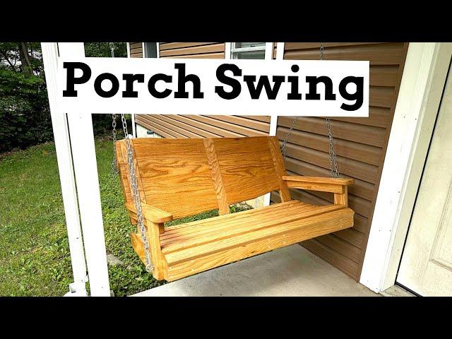 Oak Tree into Porch Swing