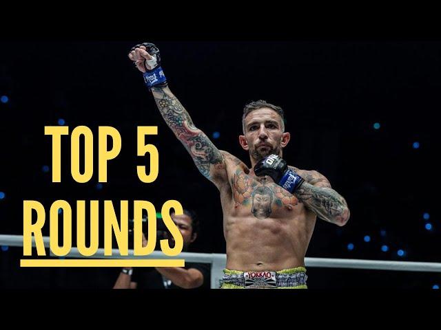 MY TOP 5 ROUNDS!!! | Muay Thai Compilation | By Liam Harrison