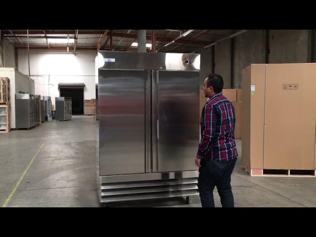 Commercial freezer  two door