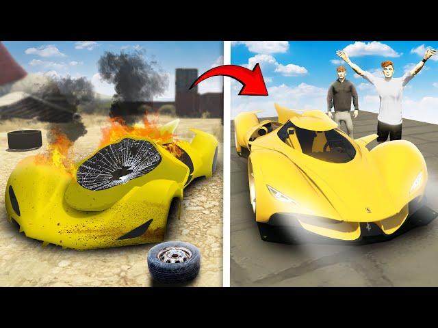 Repairing BILLIONAIRE SUPERCARS in GTA 5 RP!