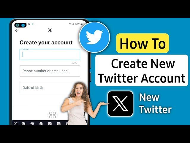 How to Create Twitter Account | Make Twitter Account | Create New Account on Twitter (2024)