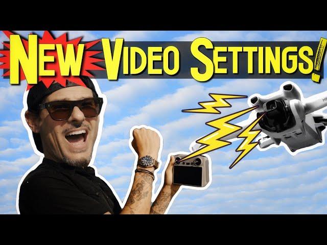 [UPDATED]  DJI Mini 3 Pro:  CHANGE These Video Settings NOW  “DRONE Cheat Code!”