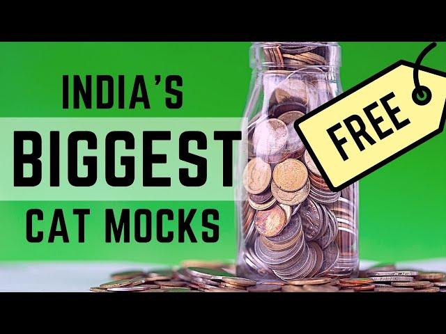 India's Biggest CAT Mock Test Series: 4 Free CAT 2021 Mock Tests with In-Depth Analysis