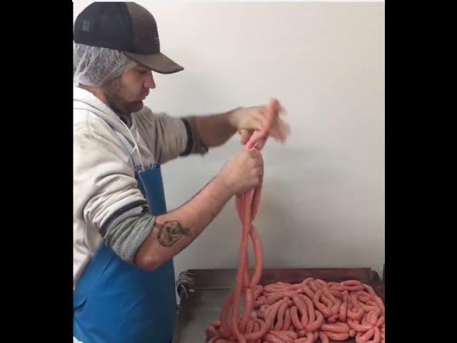 The Free Range Butcher | Man Meats Food: The Making of Our Preservative & Gluten Free Beef Sausages