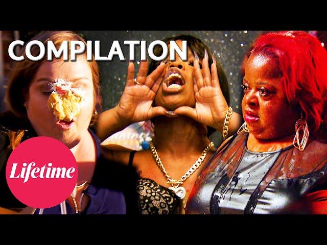 It All Goes DOWN! BIG Face-Offs! Drinks FLY! (Compilation) - Little Women | Lifetime