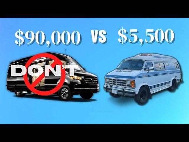 WHY $5,500 Van is BETTER than $90,000 Van