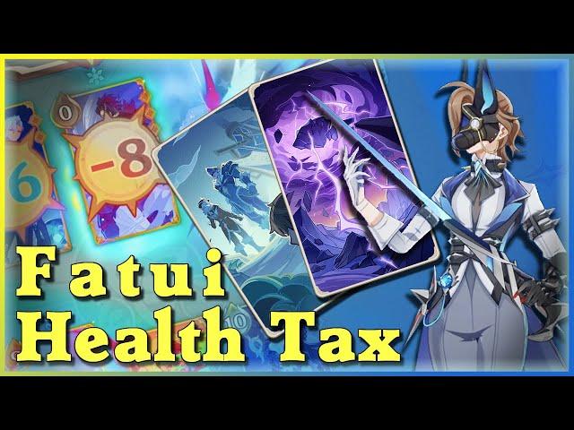 Fatui Healthcare Taxation Deck (Genshin TCG Deck Showcase)