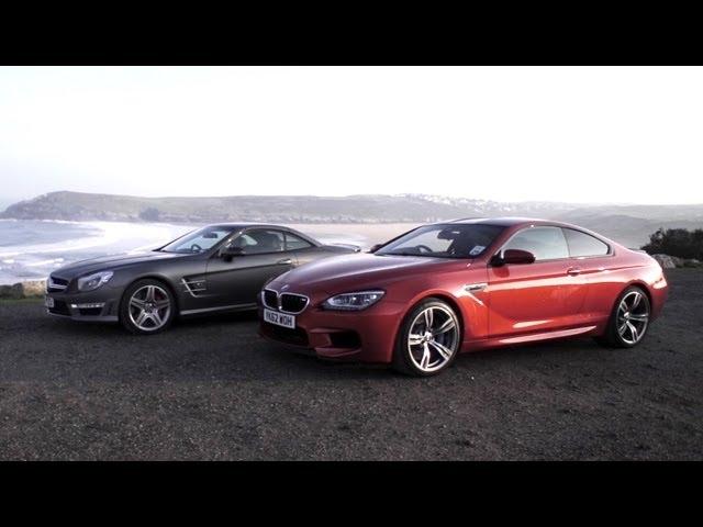 BMW M6 v Mercedes SL63 AMG - /CHRIS HARRIS ON CARS