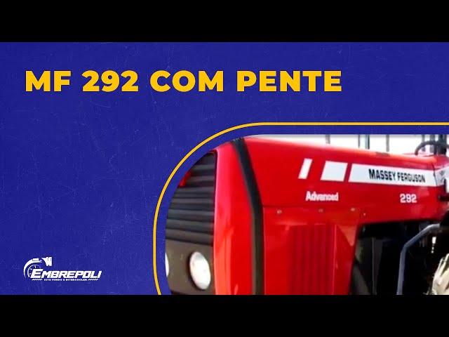 MASSEY 292 COM PENTE!!!!