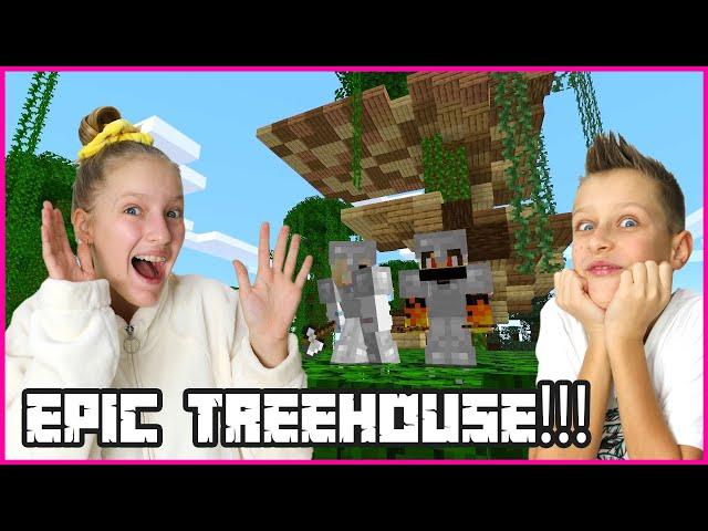 BUILDING AN EPIC TREEHOUSE with RONALD!!!