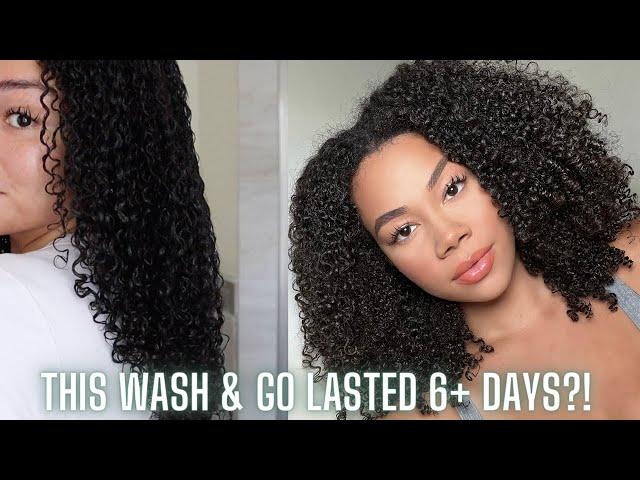 My Recent GO-TO Wash & Go For Humidity! | Perfect For Thick Low Porosity 3c/4a Curls! MUST WATCH!