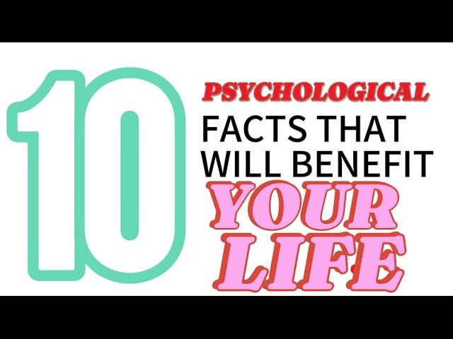 10 PSYCHOLOGICAL FACTS THAT WILL GIVE YOU AN EDGE IN LIFE. #keeplo #psychology #psychologicalfacts