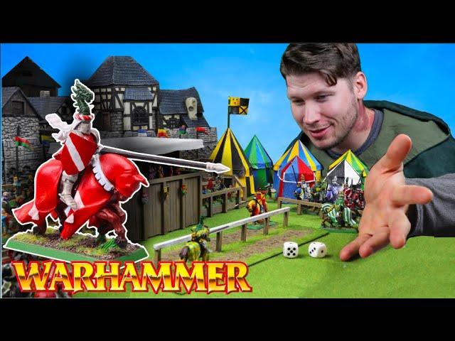 The MOST UNDERRATED Games Workshop Game? FULL TILT Warhammer Jousting | Classic Bretonnians