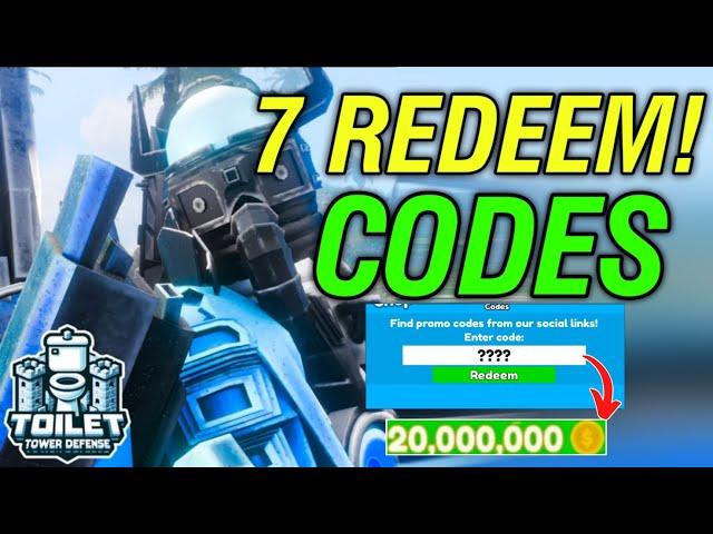 New! Update!TOILET TOWER DEFENSE CODES - TOILET TOWER DEFENSE CODES 2024