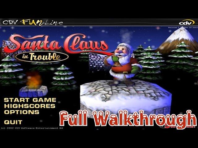 Santa Claus In Trouble - Full Walkthrough