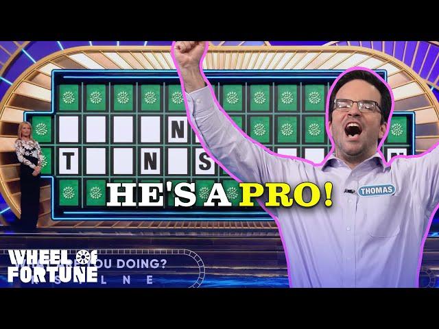 Thomas' Bonus Round! | S42 | Wheel of Fortune