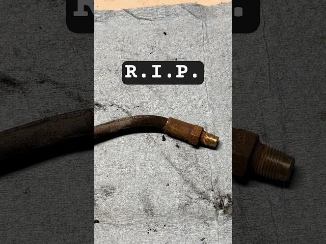 Autopsy of a Dead VW Bug Brake Hose